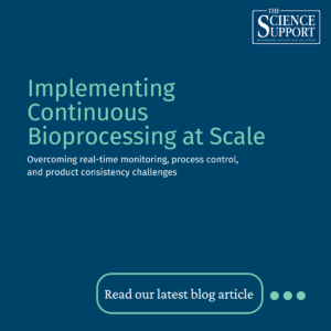 Implementing continuous bioprocessing at scale